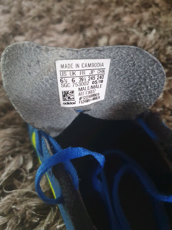 adidas astro turf size 6